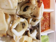 烤鱿鱼-Dang restaurant (patong phuket)