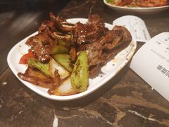 生炒薄片牛仔骨-湘汇概念铁板烧(铁西万达店)