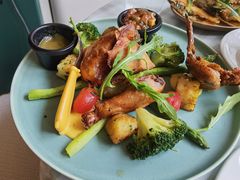 土耳其香料烤春鸡与蔬菜-翠贝卡&Mama Kelly Brunch Coffee(河西店)