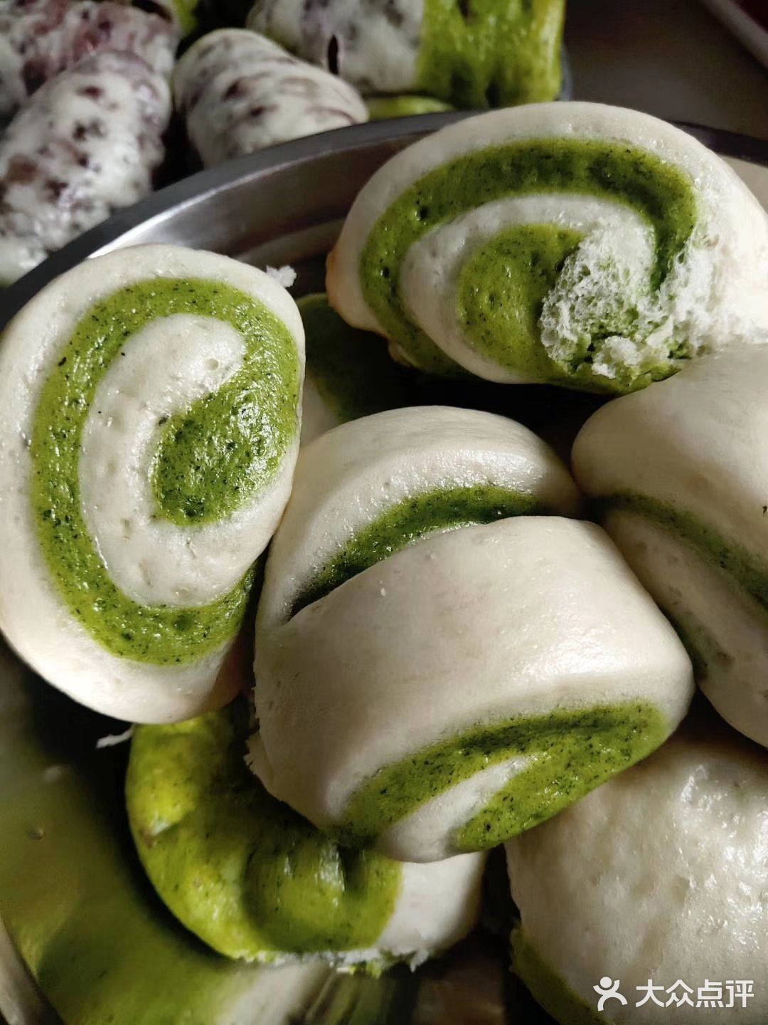 菠菜汁馒头很清香食材新鲜菠菜250克中筋面粉20