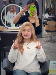 点击看大图 -藤野造型烫染·漂发