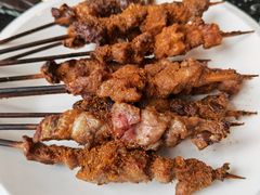 烤鲜牛肉串-潮汕美牛肉丸火锅店(天宁寺店)