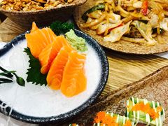 白三文鱼刺身-林妈妈村·日式料理(宝山万达店)