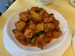 菠萝咕咾肉-功德林素菜饭庄(前门店)