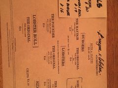 菜单-Burger & Lobster(Dean Street)