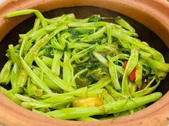 砂锅通菜-奇香海鲜酒楼