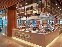 自助取餐区-杭州钱江新城万怡酒店-西餐厅