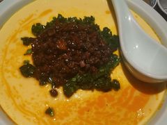 春韭螺仁蒸蛋-南京大牌档(青岛万象城店)
