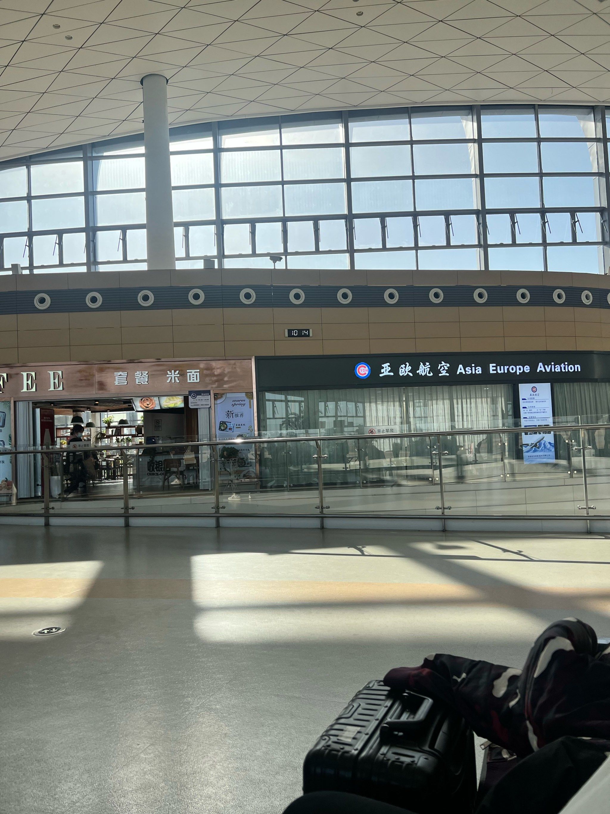 打卡"观音机场"