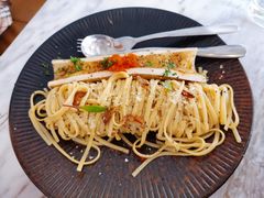 烤牛骨髓蒜香意面-The Rug Cafe(王府中环店)