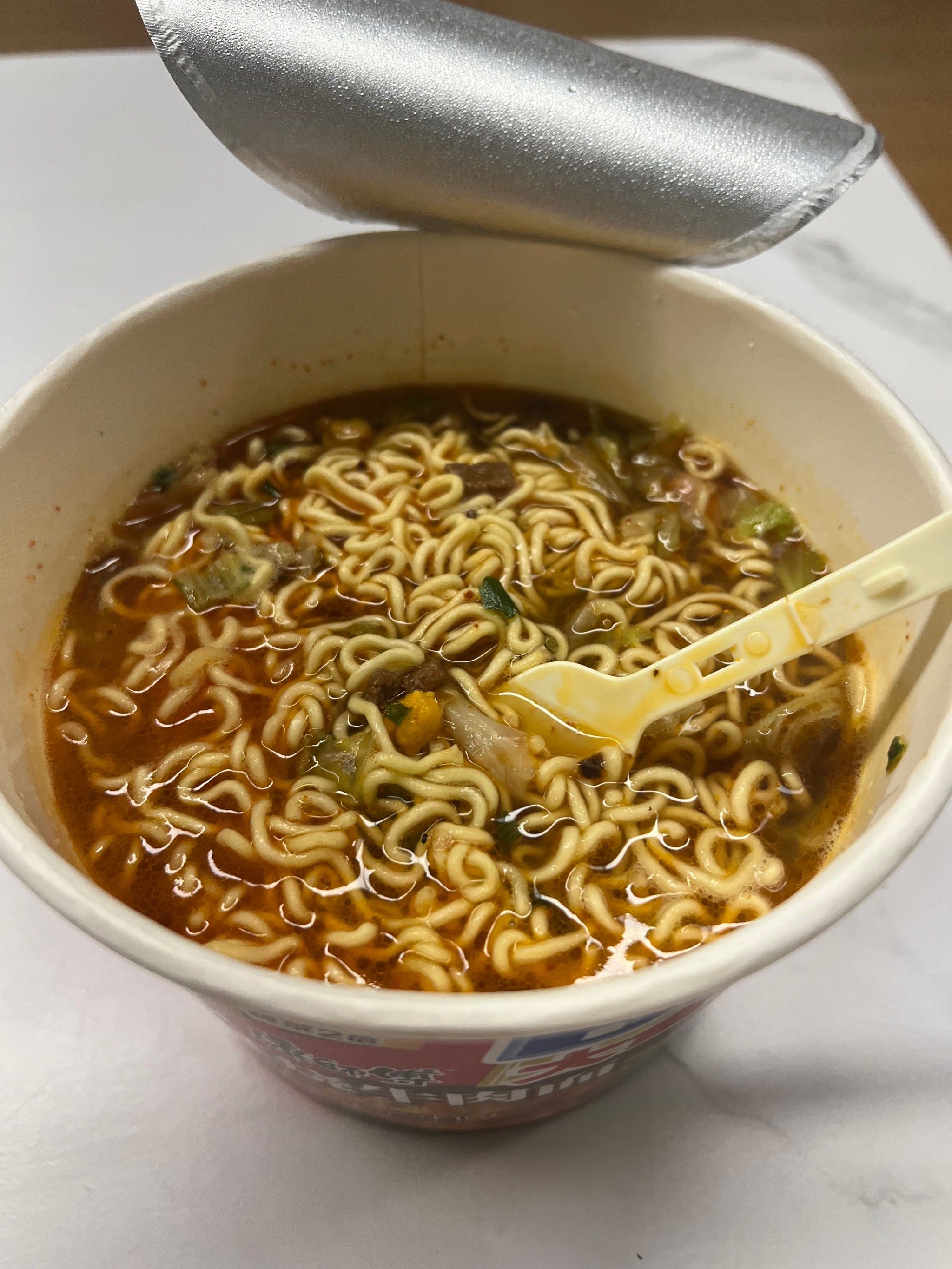 好久不吃泡面了
