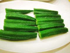 白灼有机秋葵-寻味顺德·南记酒家·传统顺德菜·鱼生(广源路店)