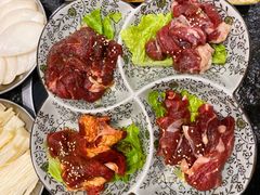 -芝士牛炭火烤肉