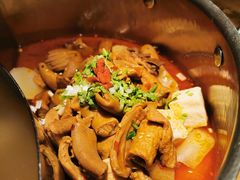 鲜牛杂鸳鸯锅-左庭右院鲜牛肉火锅(新梅广场店)