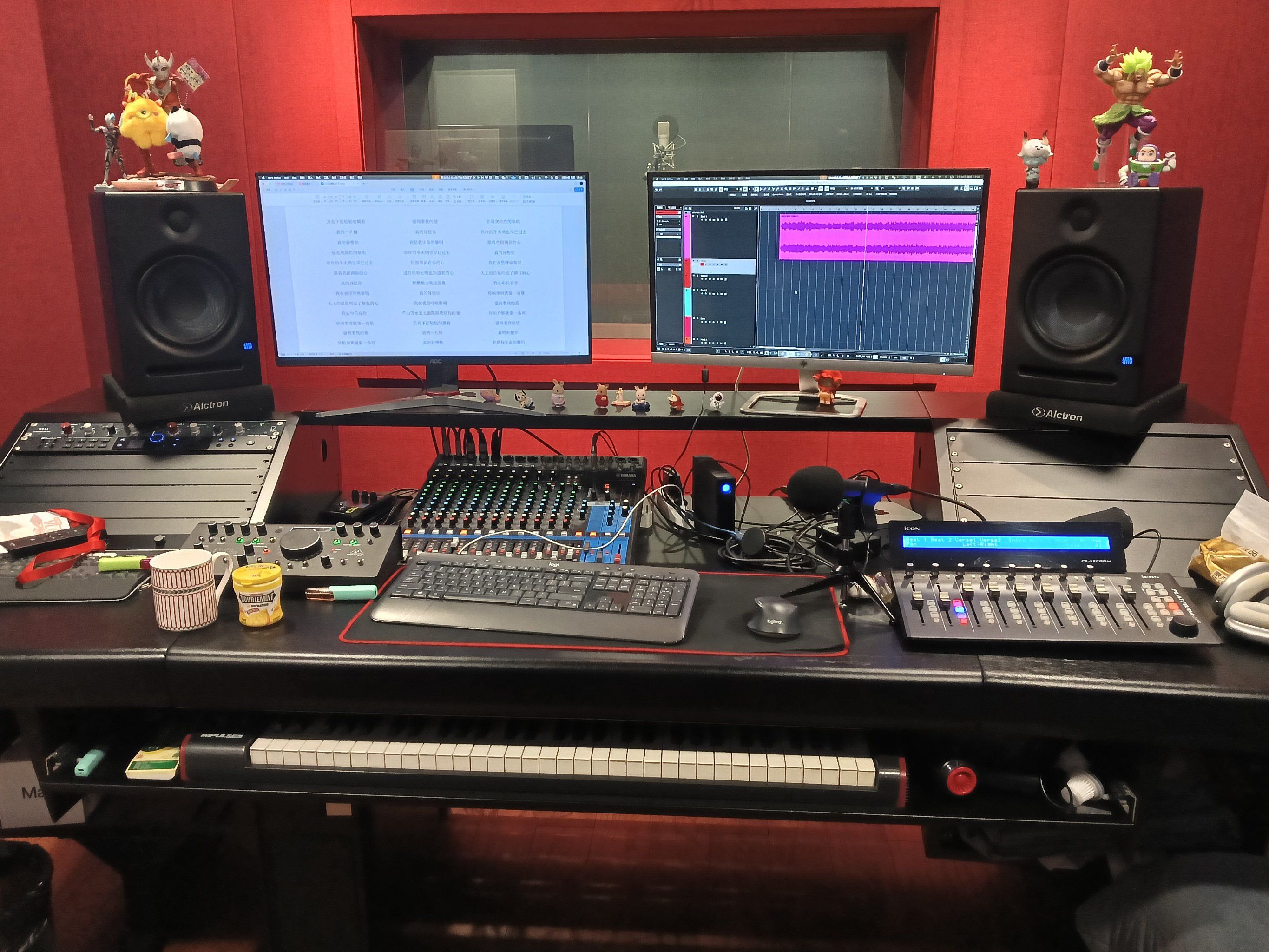 录音棚里的旋律故事