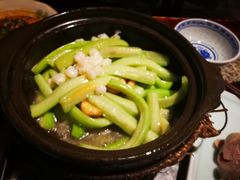湖虾仁玉带丝瓜-南京大牌档(香港广场店)
