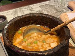 石锅鸡汤豆腐-绿茶餐厅(乐峰广场店)