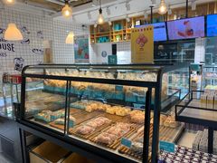 面包甜点陈列柜-罗莎蛋糕(建设路店)