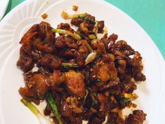 姜葱牛梅皮-巫记鸡饭店