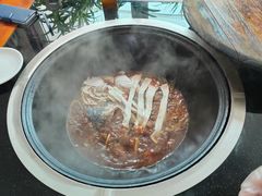 -北京龙庆四季香农家饭庄·灶台鱼·碳烤虹鳟鱼(龙庆峡店)