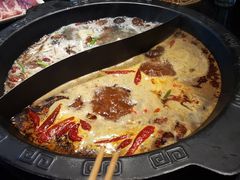 -宽板凳老灶火锅(外馆斜街店)