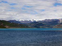 景点雪山远眺-羊卓雍措