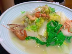 腐皮杭白菜-老头儿油爆虾·知味杭州(爱琴海购物中心)