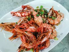 椒盐竹节虾-四川小胡子海鲜(丁村万人海鲜广场店)