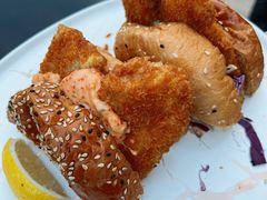 香炸鱼扒汉堡-Lets burger非常汉堡·环球风味(蓝色港湾店)