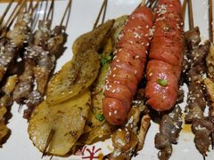 烤羔羊肉串-木屋烧烤(惠阳华润小径湾店)