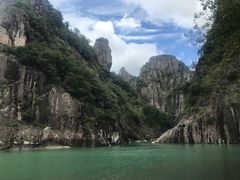 -楠溪江石桅岩