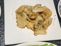 白灼鱿鱼-潮三爷砂锅焗海鲜·生腌·海鲜粥(朝晖店)