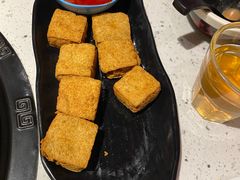 油炸臭豆腐-京韵胡同·酱香羊蝎子火锅涮肉(长寿路店)