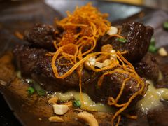 沙朗牛肉朴叶烧-花潮料理艺食馆(世欧广场店)