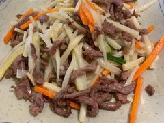 竹笋肉丝-西域美食(西直门南小街店)