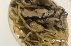 Mushroom Cream Pasta