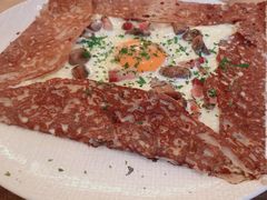 鸡蛋蘑菇熏肉荞麦可丽饼-RAC BAR(安福路店)