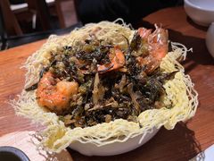 普洱茶香酥虾-云海肴·汽锅鸡·云南菜(美罗城店)