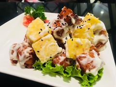 菠萝油条虾-鹿港小镇(悠唐店)