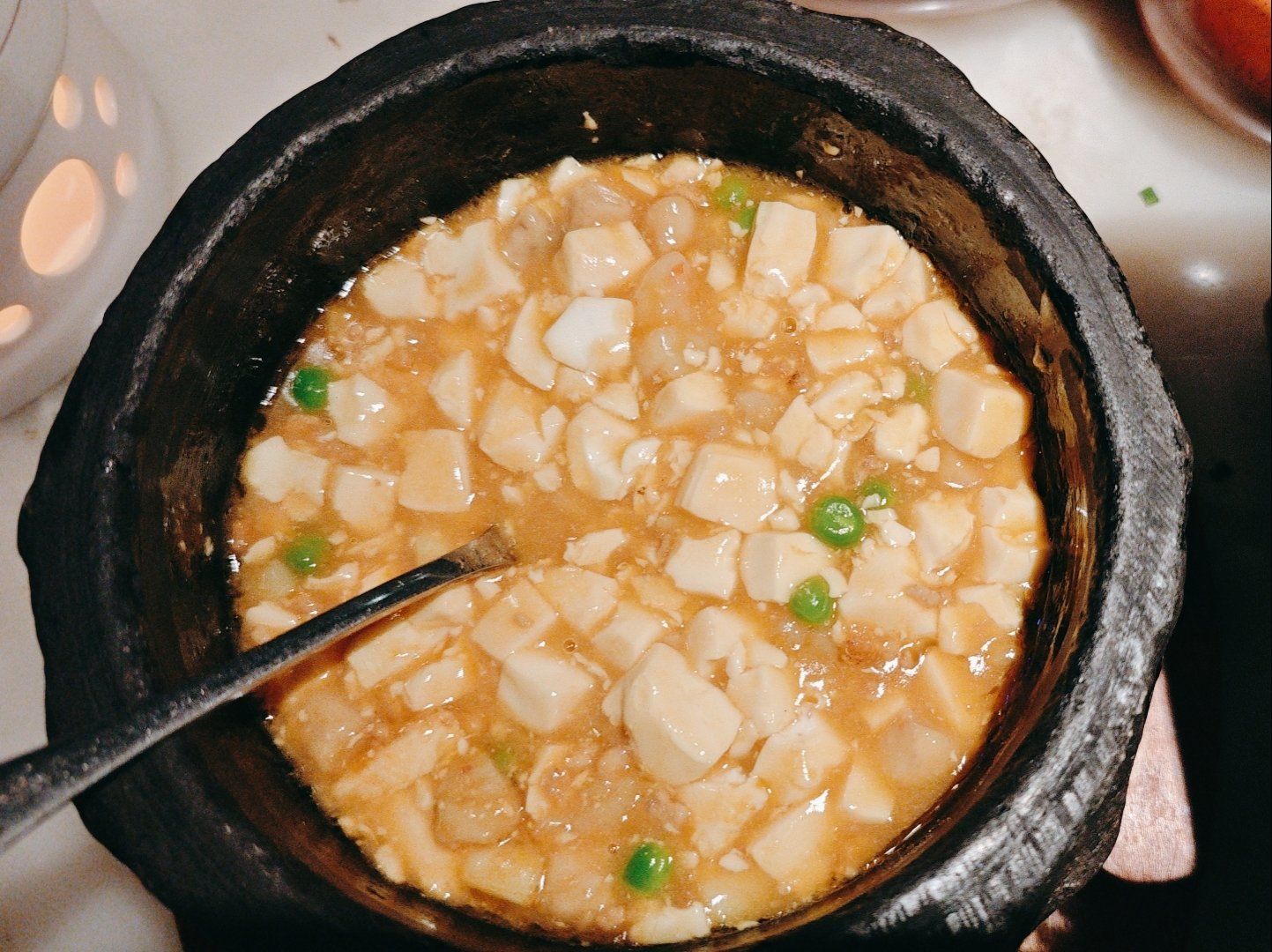 江浙菜 绿茶餐厅的西施豆腐,非常下饭