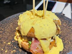 瀑布芝士牛肉汉堡-get pizza意大利餐厅(凯德MALL店)