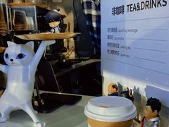 香芋拿铁-卖呆儿咖啡(望京店)
