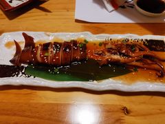 北海道蒜香鱿鱼-鳗鲔·料理小馆