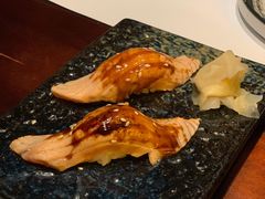 焦糖三文鱼手握-奈九居酒屋(滨河大道店)