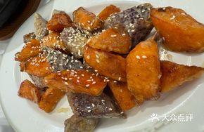 Sweet Syrup Taro and Sweet Potato