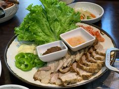 泡菜包肉-金明子八带鱼馆(正宗韩国连锁店)
