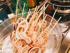 鱿鱼圈-百品聚旋转火锅(号外店)