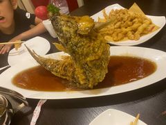 糖醋鲤鱼-老牌坊鲁菜名店(宽厚里店)