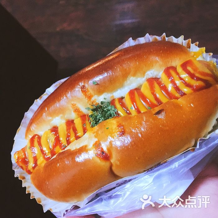 85度c 花式热狗                 我叫杨渼藜你喜欢我咩