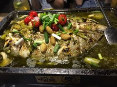 -探鱼·鲜青椒爽麻烤鱼(中天广场店)